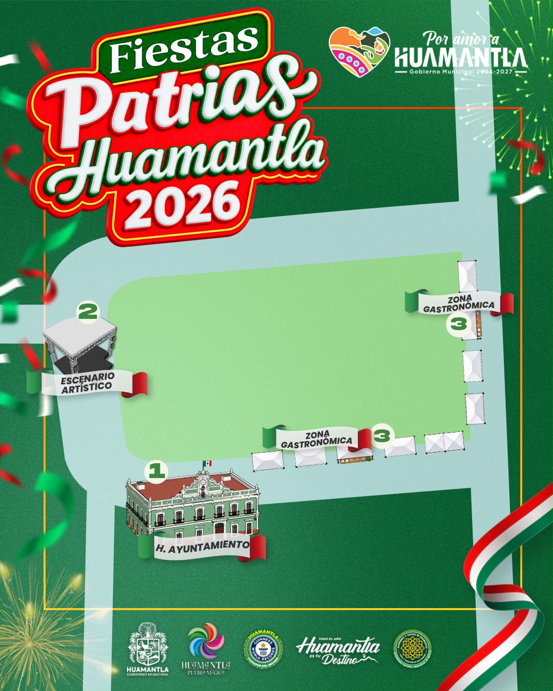 HUAMANTLA SE PREPARA PARA LAS FIESTAS PATRIAS 2026