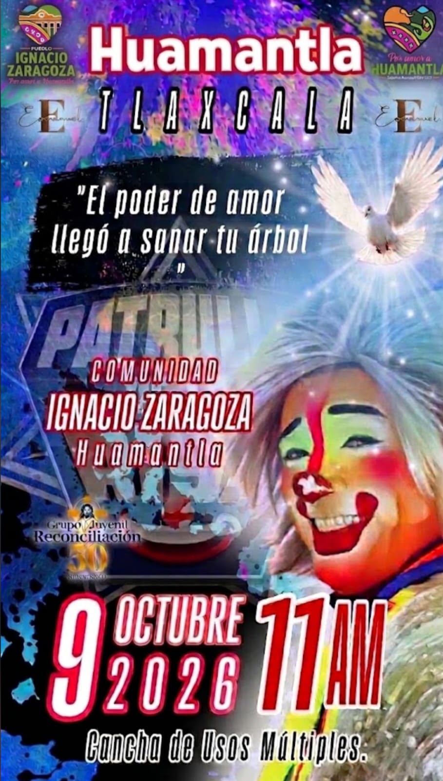 ¡LLEGA A NUESTRA COMUNIDAD “EL PODER DEL AMOR LLEGÓ A SANAR TU ÁRBOL”!